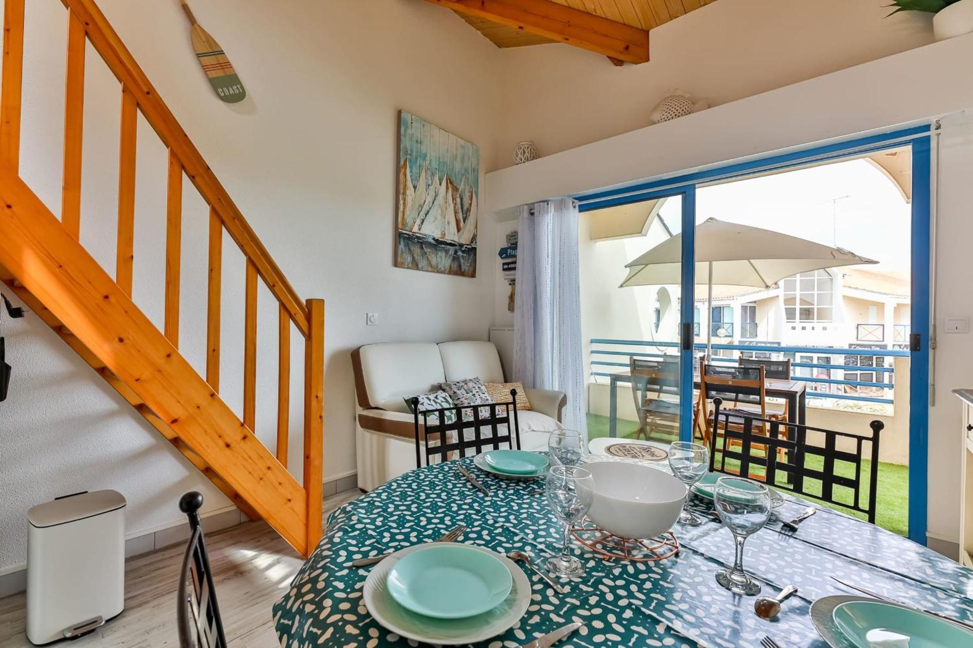 Un Balcon A La Mer - Studio Vue Sur Mer Brétignolles-sur-Mer Buitenkant foto
